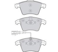 VALEO Pastillas de freno Essential 302041, Juego de 4 pastillas Eje delantero - Certificación ECE-R90