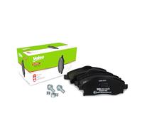 VALEO Pastillas de freno Expert 301456A, Juego de 4 pastillas, Eje delantero, Completamente equipado con accesorios montados - Certificación ECE-R90