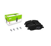 VALEO Pastillas de freno Expert 302414A, Juego de 4 pastillas, Eje delantero, Completamente equipado con accesorios montados - Certificación ECE-R90