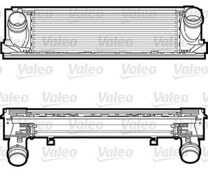 VALEO Radiador de admisión, intercooler para BMW: Série 3, Série 2, Série 1, Série 4 (Ref: 818259)