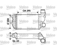 VALEO Radiador de admisión, intercooler para FIAT: Ducato & CITROËN: Jumper, Relay & PEUGEOT: Boxer (Ref: 817632)