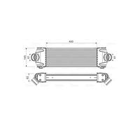 Valeo Radiador de Aire de Admisión, Refrigeración del Motor 818550