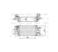 VALEO 818666 Intercooler
