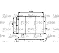 VALEO 730015 Radiador, refrigeración del motor