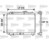 Valeo Radiador, Refrigeración del Motor 732750