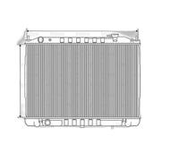 VALEO Radiador Refrigeración Motor Aluminio 450-691 mm para u.a. NISSAN PICK