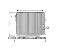 VALEO Radiador Refrigeración Motor Aluminio 565x491 mm BMW 4er 701296