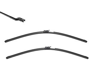 Valeo Silencio 2x AquaBlade Limpiaparabrisas VA303 - Delanteras | 650 mm / 480 mm, Juego de 2 Escobillas, Distribución Integrada de Líquido Lavaparabrisas, 572303