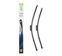 Valeo Silencio 2x Limpiaparabrisas VF485 - Delanteras - 800 mm / 750 mm | Juego de 2 Escobillas Planas, Repuesto para Equipo Original, 574685