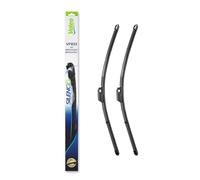 Valeo Escobillas limpiaparabrisas Silencio VF833 – Hojas planas 600/600 mm – Delanteras, Juego de 2