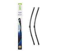 Valeo Escobillas limpiaparabrisas Silencio VF869 650 mm, hoja plana, delanteras, juego 2 (577869)