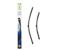 VALEO Silencio Escobilla - VF321 - Kit de Alto Rendimiento, Visibilidad Superior en Carretera, Fácil Instalación, Hojas Planas Originales de 600mm/475mm - Delanteras - Juego de 2 Escobillas - 574321