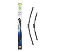 VALEO Silencio Escobilla - VF376 - Kit de Hojas Planas Originales 600 mm/475 mm - Alto Rendimiento, Visibilidad Superior en Carretera, Fácil Instalación - Delanteras - Juego de 2 Escobillas - 574476