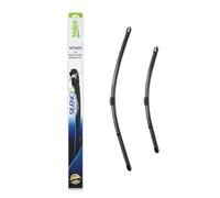 VALEO Silencio Escobilla - VF405 - Kit de Alto Rendimiento, Visibilidad Superior en Carretera, Fácil Instalación, Hojas Planas Originales de 650mm/475mm - Delanteras - Juego de 2 Escobillas - 574314