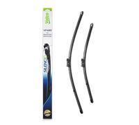 VALEO Silencio Escobilla - VF480 - Kit de Alto Rendimiento, Visibilidad Superior en Carretera, Fácil Instalación, Hojas Planas Originales de 750mm/650mm - Delanteras - Juego de 2 Escobillas - 574680