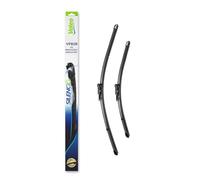 VALEO Silencio Escobilla - VF828 - Kit de Alto Rendimiento, Visibilidad Superior en Carretera, Fácil Instalación, Hojas Planas Originales de 600mm/450mm - Delanteras - Juego de 2 Escobillas - 577828