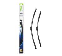VALEO Silencio Escobilla - VF871 - Kit de Alto Rendimiento, Visibilidad Superior en Carretera, Fácil Instalación, Hojas Planas Originales de 600mm/520mm - Delanteras - Juego de 2 Escobillas - 577871