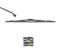 VALEO Silencio Escobilla - VM17 - Escobilla Limpiaparabrisas Convencional Duradera y Resistente para Todas las Estaciones 590mm - 1 Escobilla - 574142