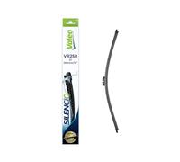 VALEO Silencio Escobilla - VR258 - Hoja Plana Original de 350 mm - Alto Rendimiento, Visibilidad Superior de 360 Grados, Fácil Instalación - Trasera - 1 Escobilla - 574337