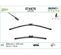 VALEO SILENCIO Escobillas Limpiaparabrisas para VW Passat B7 Variant (365)
