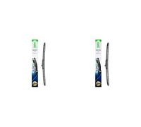 VALEO Silencio - Kit de Escobillas Limpiaparabrisas Híbridas de Repuesto para Equipo Original Premium para todas las Estaciones VH130 + VH129 - Frontales - Longitudes: 550mm + 525mm - 574730 + 574729
