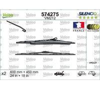 VALEO SILENCIO PERFORMANCE SILENCIO CONVENTIONAL SET Escobillas Limpiaparabrisas