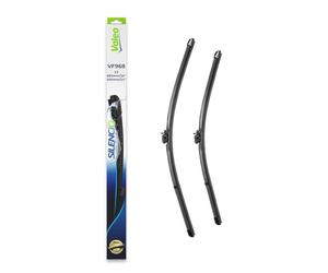 VALEO SILENCIO VF968 escobilla limpiaparabrisas - 577968 - Longitud 650mm / 600mm - Cantidad Conjunto 2 Unidades - Lado del conductor en el vehículo: izquierda