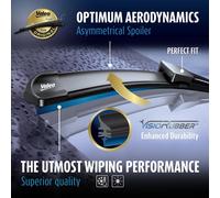 VALEO SILENCIO X.TRM Escobillas Limpiaparabrisas para TOYOTA AYGO (PAB4, KGB4)