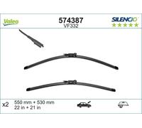 VALEO SILENCIO X.TRM SILENCIO FLAT BLADE SET Escobillas Limpiaparabrisas