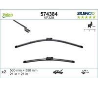 VALEO SILENCIO X.TRM SILENCIO FLAT BLADE SET Escobillas Limpiaparabrisas