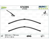 VALEO SILENCIO X.TRM SILENCIO FLAT BLADE SET Escobillas Limpiaparabrisas
