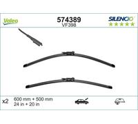 VALEO SILENCIO X.TRM SILENCIO FLAT BLADE SET Escobillas Limpiaparabrisas