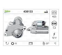 VALEO Starter 1.4 KW Para Citroën Berlingo 1.6 HDi 90 Peugeot Rifter 307 Break