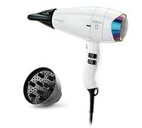 Valera - Epower 2020 Eq Secador De Pelo Iónico Profesional - Ecológico, Potente, Motor Digital, Sistema Sanify Para Purificación Aire, Optimización Inteligente Flujo De Aire, 1600 Watt, Color Blanco