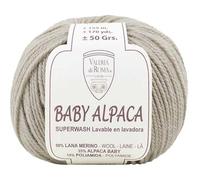 Valeria di Roma Baby Alpaca Ovillo de Color Arena Cod.185
