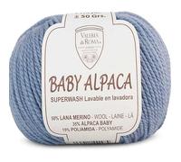 Valeria di Roma Baby Alpaca Ovillo de Color celeston Cod.022