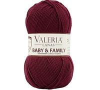 Valeria di Roma Baby Family Condor Ovillo de Color Burdeos Cod.197