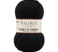 Valeria di Roma Baby Family Condor Ovillo de Color Negro Cod.999