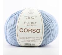 Valeria di Roma Corso Ovillo de Color Celeste Cod.1246