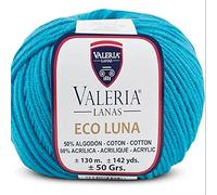 Valeria di Roma Eco Luna Ovillo de Color Azul Cod.103
