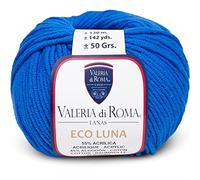 Valeria di Roma Eco Luna Ovillo de Color azulon Cod.014