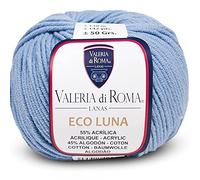 Valeria di Roma Eco Luna Ovillo de Color Celeste Cod.022