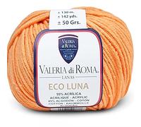 Valeria di Roma Eco Luna Ovillo de Color Naranja Cod.180