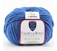 Valeria di Roma Eco Luna Ovillo de Color Tinta Cod.008