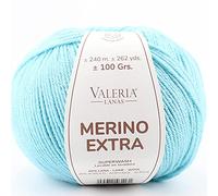 Valeria di Roma Merino EXT Ovillo de Color Cielo Cod.294