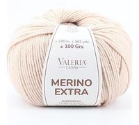 Valeria di Roma Merino EXT Ovillo de Color rosapalo Cod.293