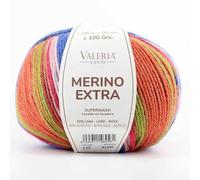 Valeria di Roma Merino Extra Stampa Ovillo de Color Melocoton Cod.C05