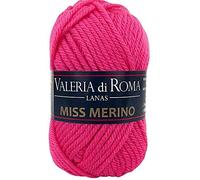 Valeria di Roma Miss MERIN Ovillo de Color Fucsia Cod.011
