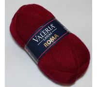 Valeria di Roma Roma Ovillo de Color Burdeos Cod.027