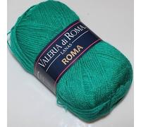 Valeria di Roma Roma Ovillo de Color Esmeralda Cod.121